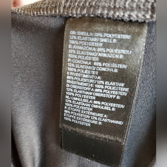 The North Face Gray Flash Dry Athletic Cropped Pants Women's Size Large - Picture 2 of 6